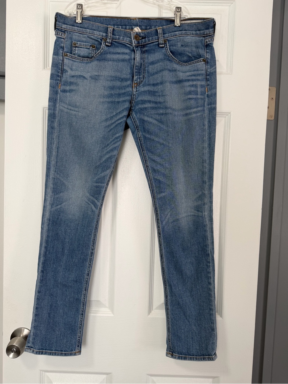 rag & bone/JEAN Skinny Jeans Women’s Size 30 Light Wash Mid Rise Stretch Denim